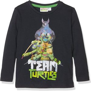 Teenage Mutant Ninja Turtles - Longsleeve - Model ""Team Turtles"" - Navyblauw - 98 cm - 3 jaar - 100% Katoen