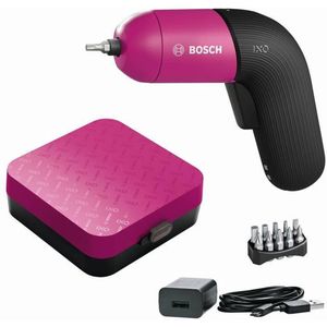 Bosch IXO 6 Pink Accu Schroefmachine - 3,6V Li-Ion - Incl. 10 bits