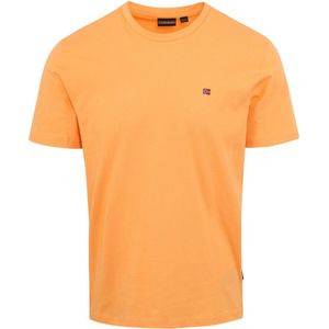 Napapijri - Salis T-shirt Oranje - Heren - Maat XXL - Regular-fit