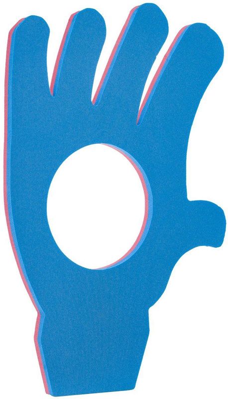 Softee - Hand Reversible - Drijvende Mat - Blauw/Rood - 86x60x4cm