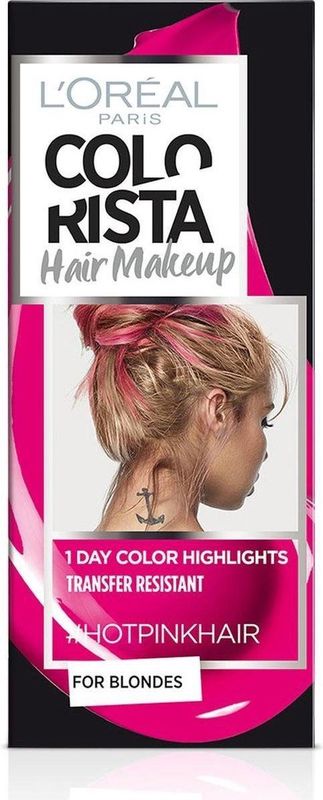 L'Oréal Paris - Colorista - Haarmake-up - Lichtroze - 30 ml