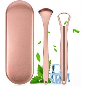 Lexium Tongschraper Koper - Tongborstel - Tongreiniger - Frisse Adem