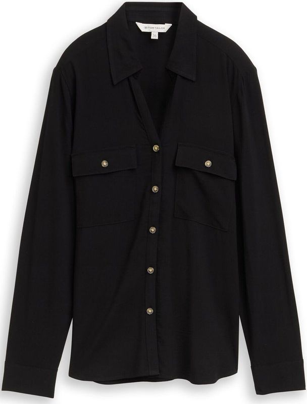 Tom Tailor Overhemdblouse met borstzakken
