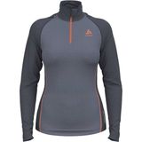 Odlo Natural Lange Mouwen Basislaag Blauw S Vrouw