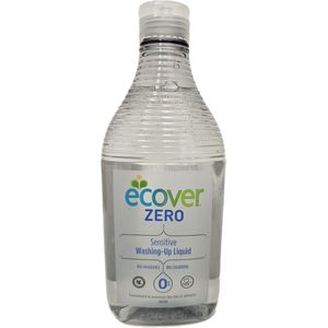 Ecover ZERO - Sensitive – Afwasmiddel – Geurvrij & Kleurstofvrij – 450 ml – Voor de Gevoelige Huid