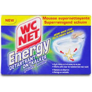 WC net - Energy ontkalker poeder wc - 6 x 60 gram