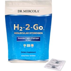 Dr. Mercola - H2 - 2 - Go - Molecular Hydrogen - 60 tabletten