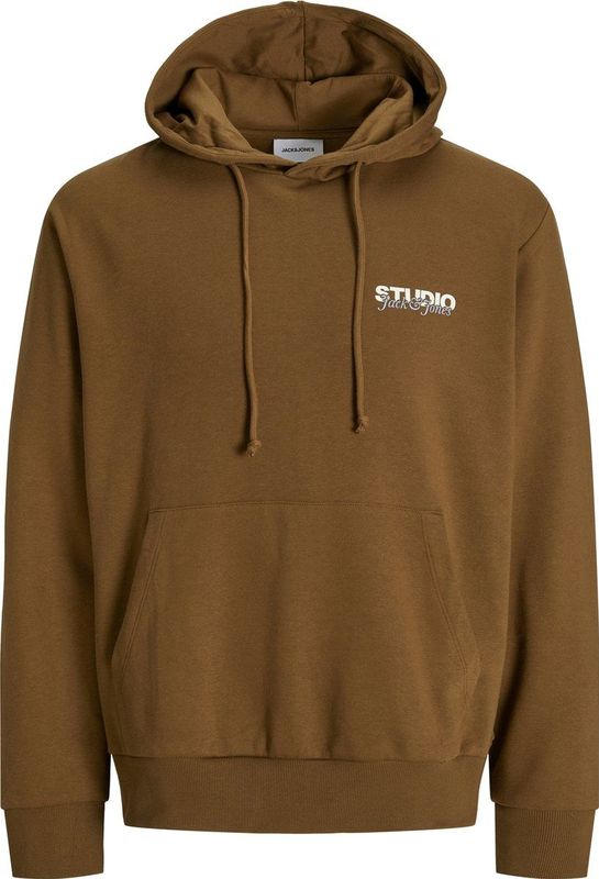 Jack & Jones Trui Jjyuki Sweat Hood Bf 12278611 Monks/robe/small Print Mannen Maat - L