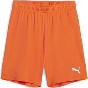 PUMA teamGOAL Shorts Jr Unisex sportbroek - Rickie Orange-PUMA White