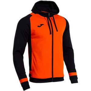 Joma Lider Sweatshirt Met Rits Oranje S Man,Vrouw