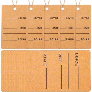 200 stuks handgeschreven prijskaartjes en kledinglabels für sieraden hangers