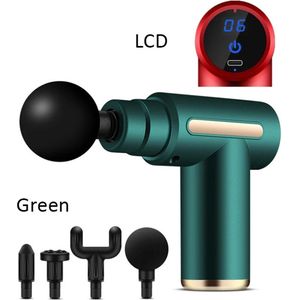 Handmassage Apparaat - Massage Gun - Klopmassage Apparaat - Klopmassage Apparaat - Groen
