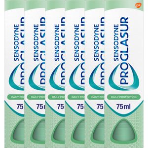 Sensodyne Tandpasta 6 x 75 ml Proglasur Daily Protection Voordeelverpakking