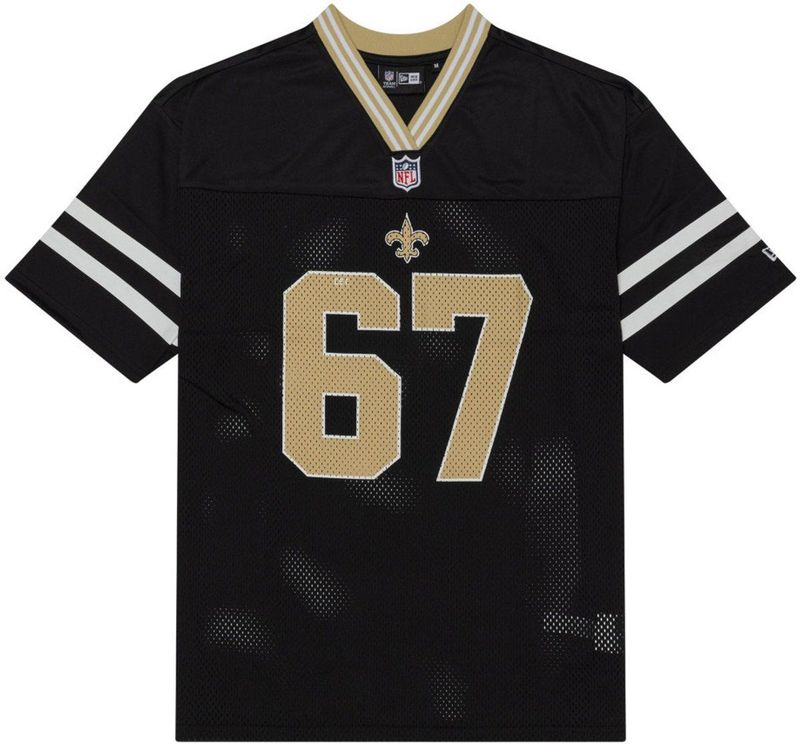New Era - Jersey - Zwart Goud Wit - New Orleans Saints Nos NFL