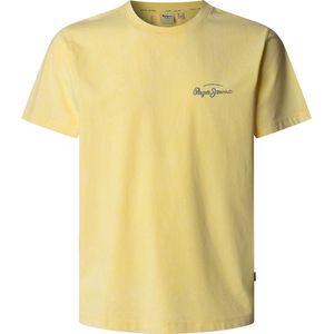 Pepe Jeans - Terell - T-shirt - Geel - Korte Mouwen