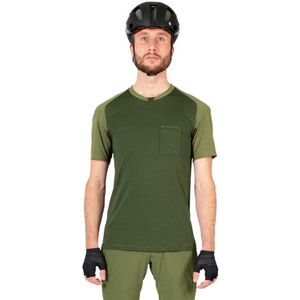 Endura Gv500 Foyle T Gravel Korte Mouw Wielertrui Groen XL Man