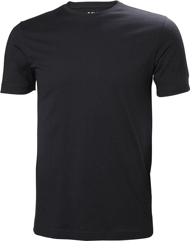Helly Hansen Mens Crew T-Shirt 2.0, Navy, 2XL