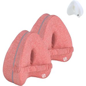 Equivera Kniekussen - Kniekussen voor in Bed - Kniekussen Orthopedisch - Zijslaapkussen - Kniekussen voor in Bed