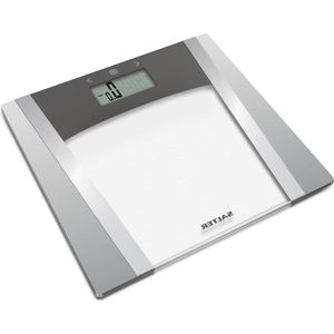 Large Display Glass Analyser Scale for Measuring Weight - Body Fat - Body Water - Muscle Mass - Bone Mass - BMI and BMR - 10 User Memory - Athlete Mode - 180 Kg Capacity