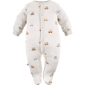 Eevi - Boxpakje/Slaappakje/Pyjama/Onesie - Autootjes - Maat 56 - 0 t/m 2 maanden