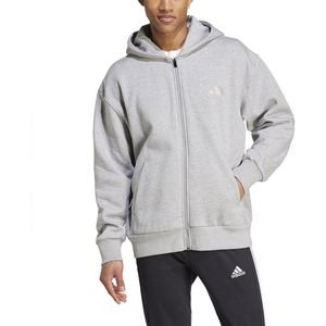 adidas - Hoodie - Groen - Katoenen Fleece