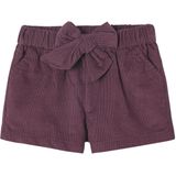 Baby - Short - Aubergine - Ribfluweel