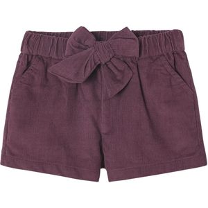 Baby - Short - Aubergine - Ribfluweel