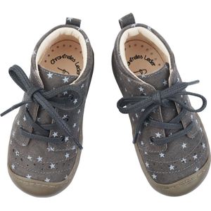 Anna und Paul loopschoentjes James grau bedruckt