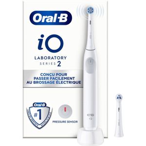 Oral-B - iO Laboratory - Elektrische Tandenborstel - Wit - Kunststof