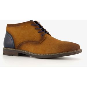 Emilio Salvatini heren veterschoenen cognac - Maat 45