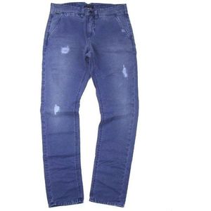 Scotch & Soda Warren Broek - Kleur Blauw - Maat 33-32