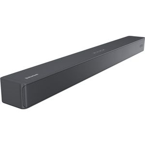 Horizon Soundbar voor TV met Afstandsbediening - Werkt op alle TV's - Bluetooth - 2.0CH - 60W - Kleine Soundbar - Speaker - Antraciet