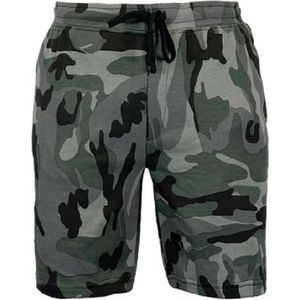 JC Blue Camouflage korte broek - Midnight - Zakken met rits – maat XL