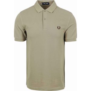 Fred Perry - Polo M6000 Greige U84 - Slim-fit - Heren Poloshirt Maat 3XL