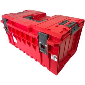 Qbrick System ONE 350 Vario RED ULTRA HD Custom gereedschapskist modulaire organizer 585 x 385 x 320 mm 38 l stapelbaar IP66 - oude versie