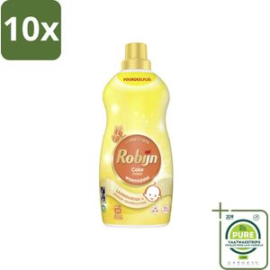 10 x Robijn - Klein & Krachtig Zwitsalgeur - Vloeibaar Wasmiddel - 34 Wasbeurten - 1,19 L - Grootverpakking - Wasmiddel - Robijn - Zwitsal - Vloeibaar Wasmiddel - Kleurwas