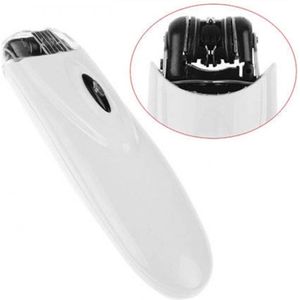 Precisie Ontharingstrimmer – Gezichtsepilator en Bikinilijn Trimmer – Batterijgevoed – Compact en Pijnloos – Wit