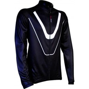 Fastrider Wintershirt Track Zwart Maat S