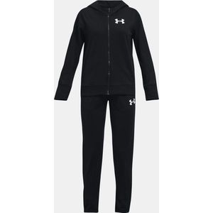 Under Armour UA Knit Hooded Tracksuit Meisjes Trainingspak - Maat YXS