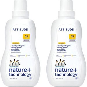 ATTITUDE Wasmiddel Citrus Zest Bundel - ECO ECO - duurzaam