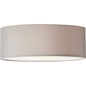 Brilliant Lamp Anneke plafondlamp 45cm grijs bamboe/metaalgrijs 2x A60, E27, 40 W
