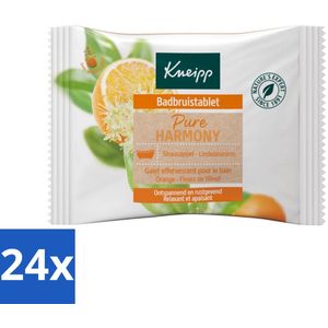 Kneipp - Badbruistablet - Oranje lindebloesem - Voordeelverpakking - 24 stuks
