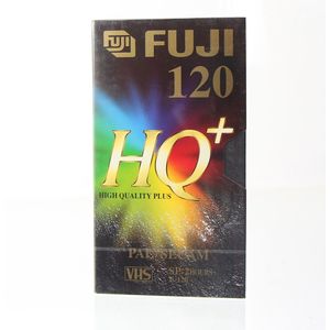 Fuji HQ Plus 120 Min VHS Video Cassette