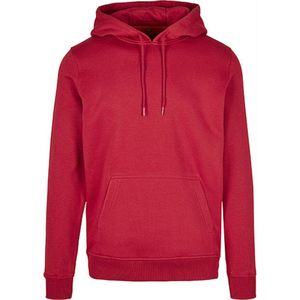 Build Your Brand - Heavy Hoodie - Ruby - 65% Katoen / 35% Polyester