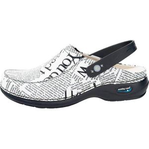 Wash&Go - WG03 - Klompen - Lichtblauw - Open Elastiek