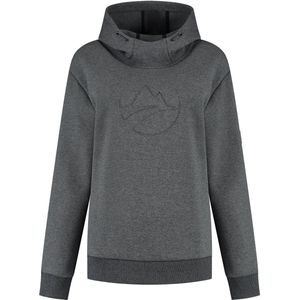 Travelin' Lona Dames - Outdoortrui - Hoodie - Donkergrijs