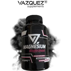 Magnesium Bisglycinaat - Magnesium - Spierkramp tegengaan - Geheugen - Zenuwstelsel - Gebit - Ondersteund spierwerking