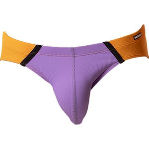 Barcode Berlin Avas Swim Brief Lila-Orange-Black