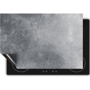 Chefcare Inductie Beschermer Beton Grijs - Grijze Achtergrond - 59x51 cm - Afdekplaat Inductie - Kookplaat Beschermer - Inductie Mat