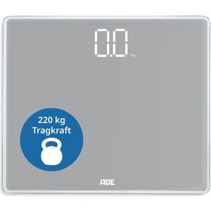 Digitale Personenweegschaal XXL met Groot Display tot 220 kg | Nauwkeurige Lichaamsweegschaal met Verlichte Cijfers | Ideaal voor Ouderen en Duidelijke Aflezing